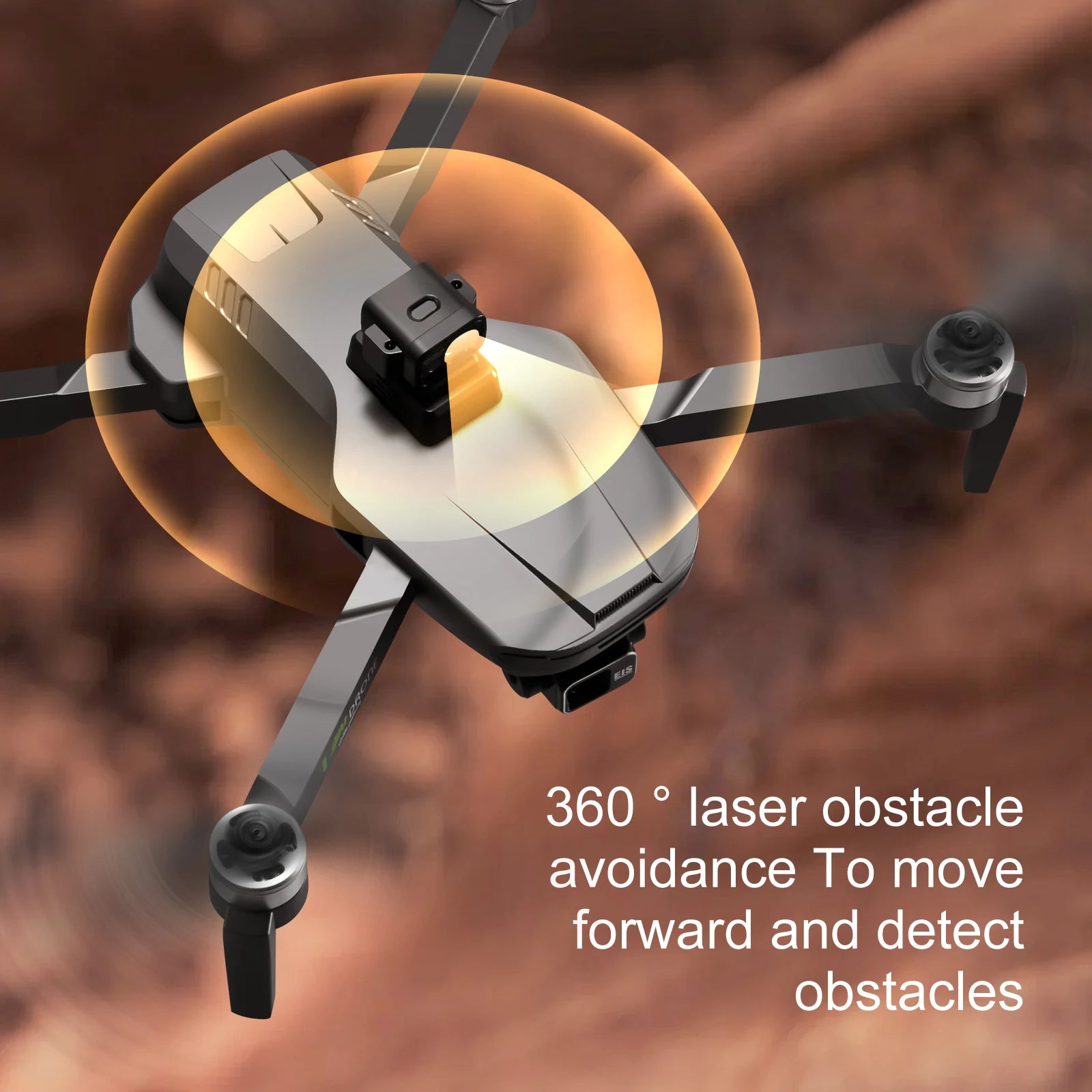 S155 Drone, 360-degree laser obstacle avoidance To move forward