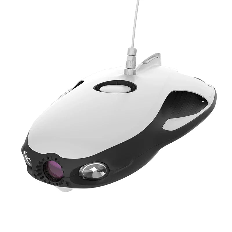 PowerVision PowerRay Underwater Camera Drone 4K/12MP, 30 m Depth, 1.5 m/s, 164 ft Tether, Wi‑Fi, 4 h Battery