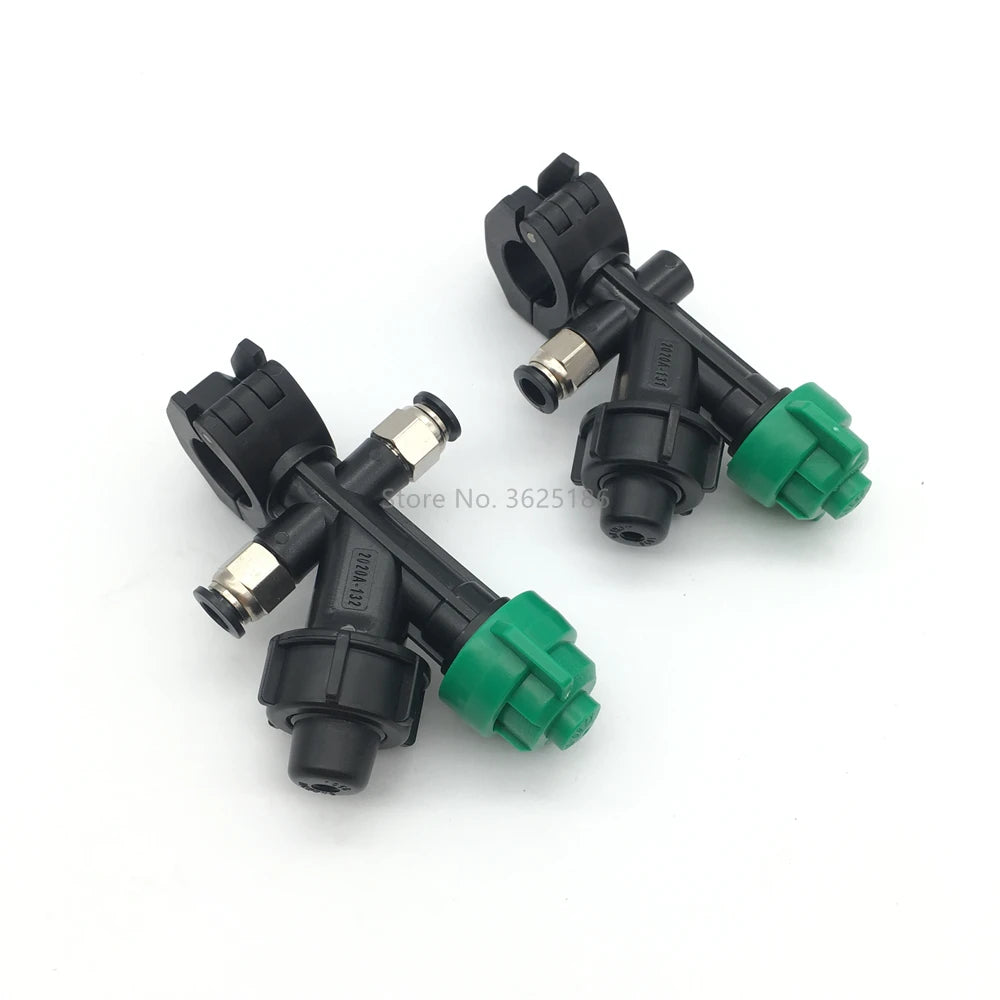 EFT Agricultural Spray Nozzle - 1PCS EFT 20MM Clamp Agricultural Drone Sprayer with 8mm Quick Plug Plant Protection Sprayer Nozzle EFT E416P E616P G616 G630 G420 Agricultural Drone Accessories 22 EFT Agricultural Spray Nozzle, 110 Degree Flat Fan nozzle all this type of nozzle install on pipe,the pipe can
