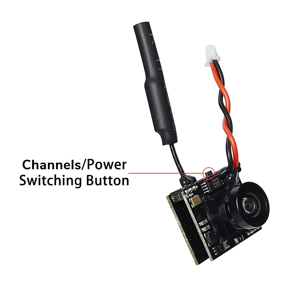 Radiolink EWRF 708R Receiver - 5.8G 48CH Wireless Audio/Video FPV Receiver Module for RC8X Transmitter 19 Radiolink EWRF 708R Receiver, Channels/Power Switching B