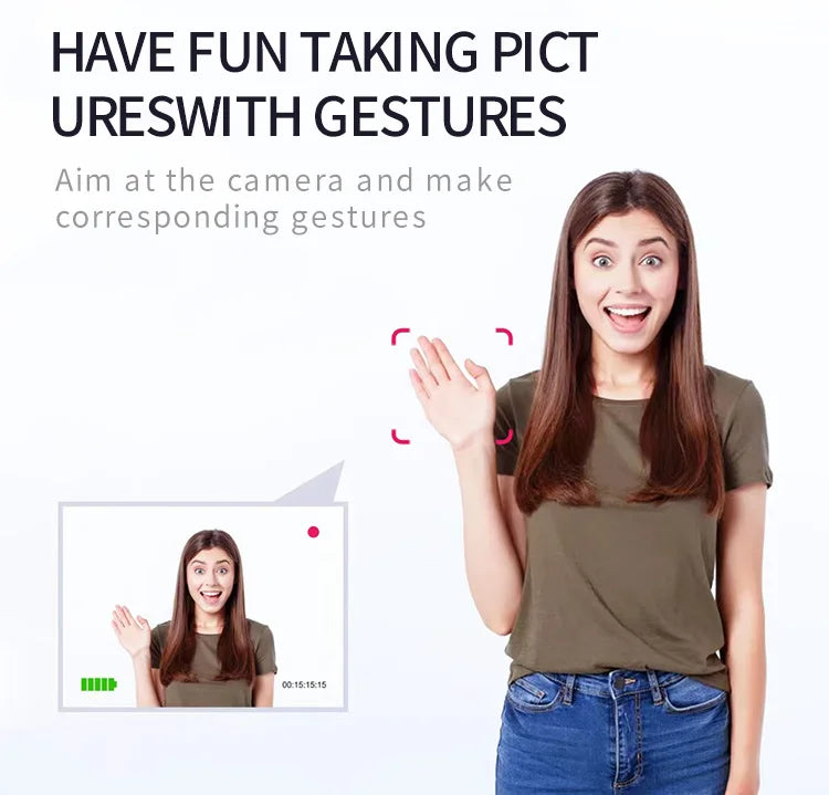 CS8 Drone - 4K Double Camera HD Profesional Obstacle Avoidance 360° RC Wide Angle Adjustable ESC RC Quadcopter Toy For Gift 21 CS8 Drone, have fun taking pict ures with gestures aim at the camera