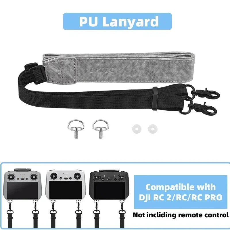 VGEBY Custodia In Silicone Grigia Per Telecomando Drone - Protettiva Morbida Per DJI Mini 3, Mini 2, Mini 2 SE, Mini 3 Pro, Air 2S, RC-N1