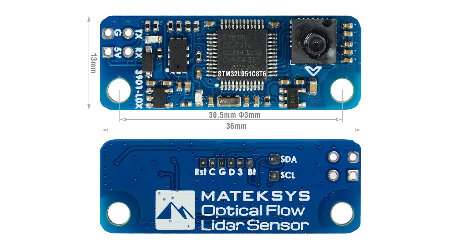 MATEK 3901-L0X, 1 STM3ZLO51C8T6 1 802 30.5mm 03mm