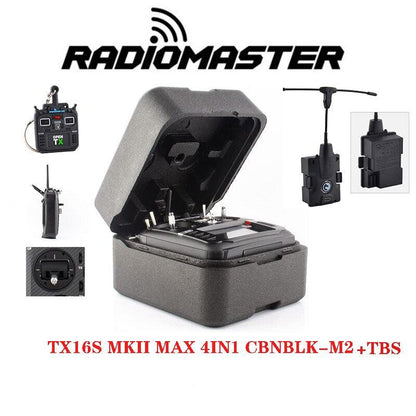 in stock RadioMaster TX16S MKII MAX V4.0 16CH 2.4G Hall Gimbals Transmitter Remote Control ELRS 4in1 Support - RCDrone