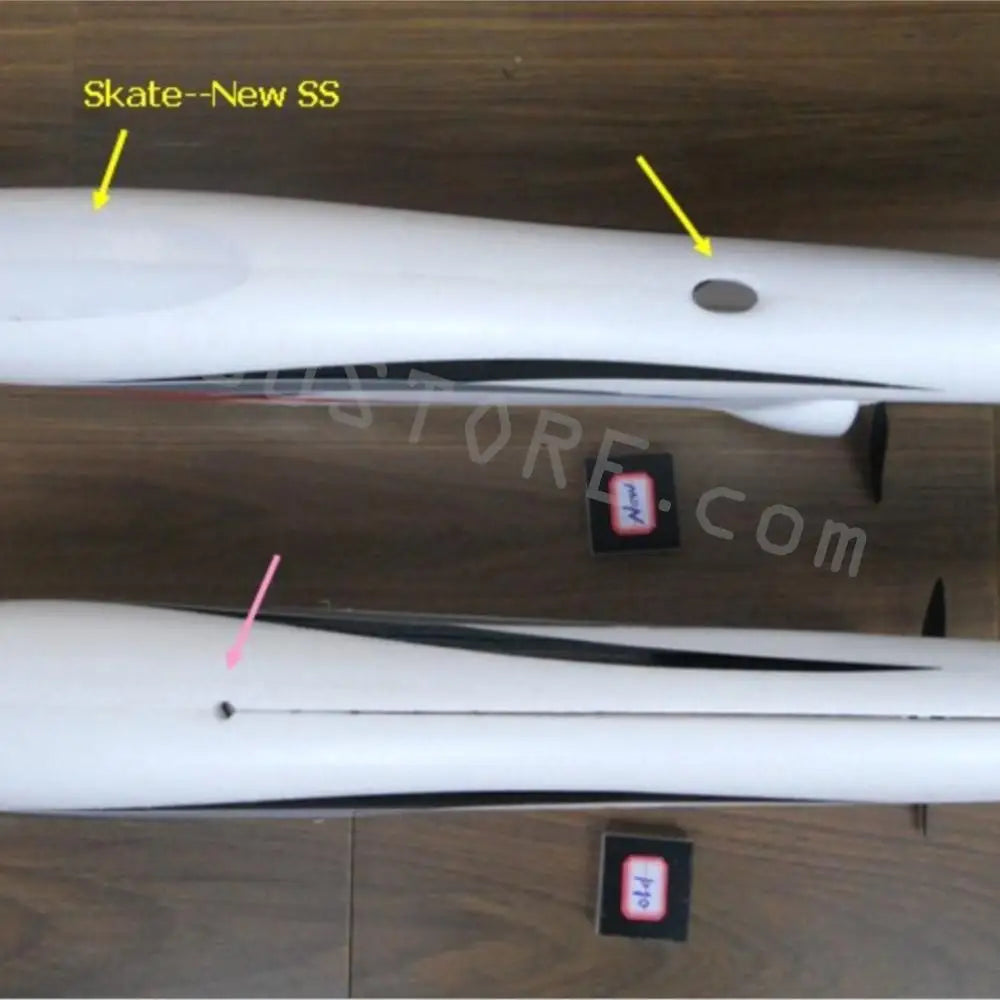X-UAV Skysurfer X8 RC Airplane - 1400mm WingSpan FPV Fighter Plane KIT EPO Foam 8 X-UAV Skysurfer X8 RC Airplane, a 5x5 3-blade prop can be used in place of a 6x