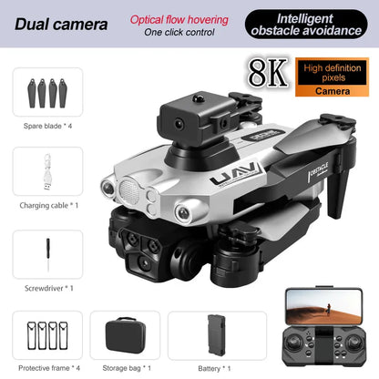 LU200 Drone, Dual camera Optical flow hovering Intelligent One click control obstacle avoid