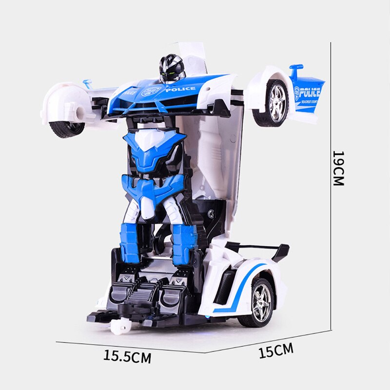 Electric RC Car Transformation Robots - Children Boys Girls Toys Outdoor Remote Control Sports Deformation Car Robots Model Toy