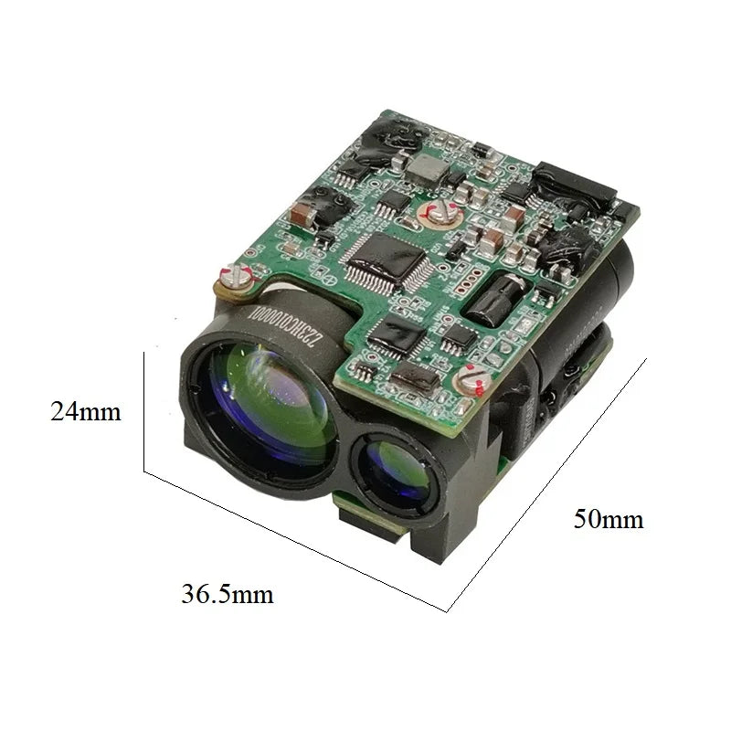 JRT LD30X Laser Distance Sensor - RS422 1535nm 3KM Laser Range Finder Module for Drone Pod