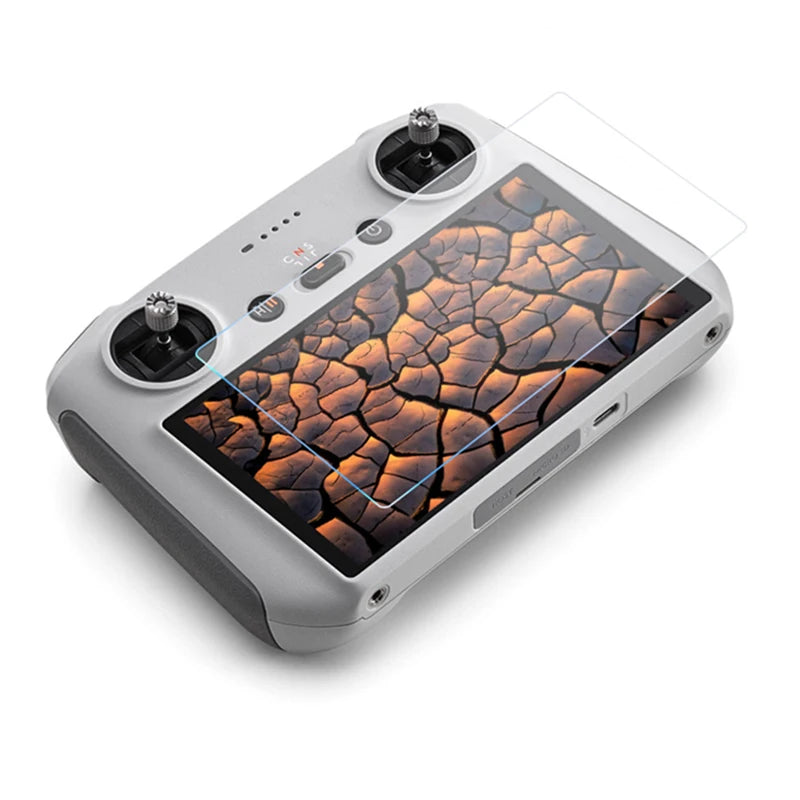 9H Tempered Glass Film for DJI MINI 3 Pro / MINI 3 Drone RC Remote Controller Screen Anti-Scratch Anti-rupture HD Film Cover 17 the use of tempered glass, high definition, durable,
