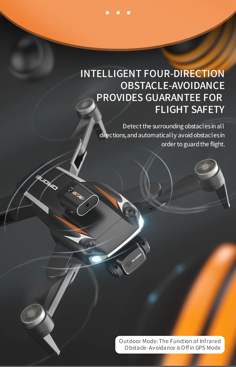 X25 Drone, intelligent four-direction obstacle-avoidance provides guarantee for flight