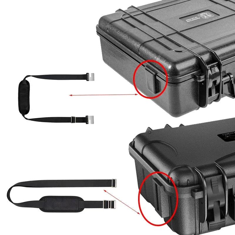 Shoulder Strap Belt Adjustable Black for DJI Hard Storage Case Mini 3/Pro/Avata/FPV/Air 2S/Mini 2/Mavic 3 — BEEROTOR