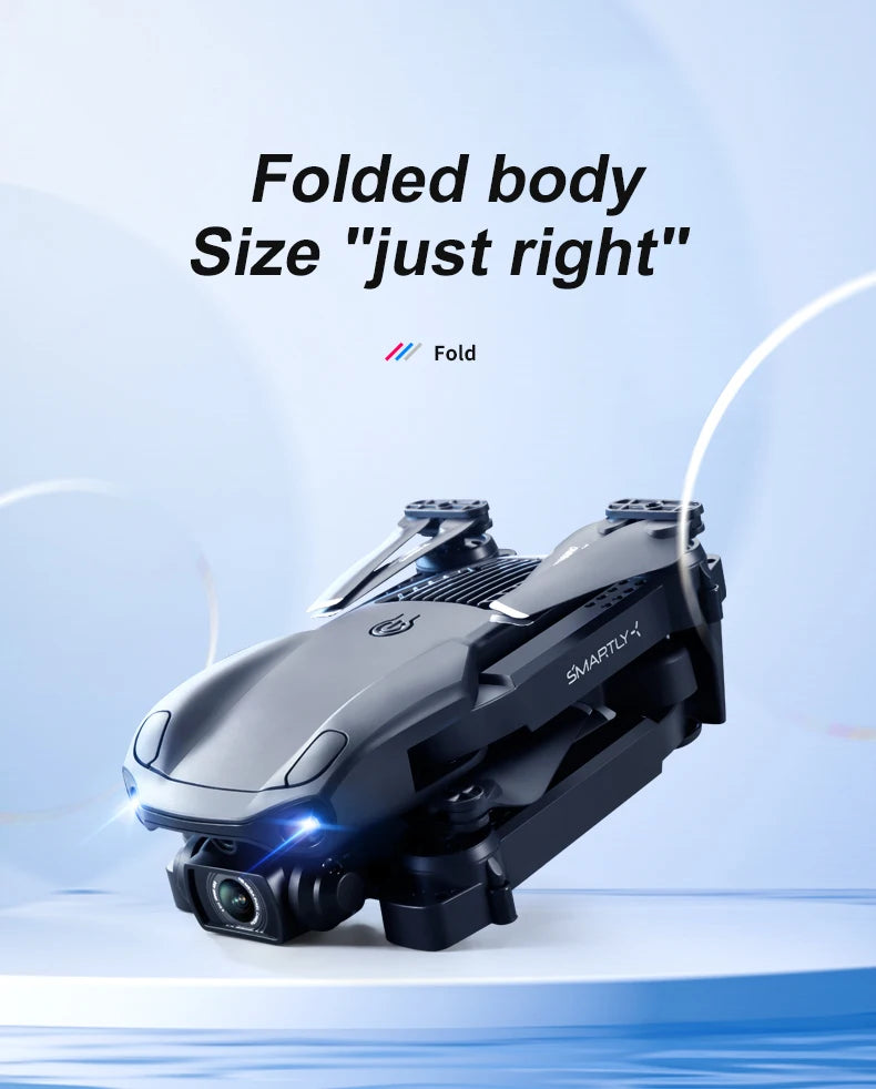 4DRC V22 Drone, folded body size "just right" fold smartly 