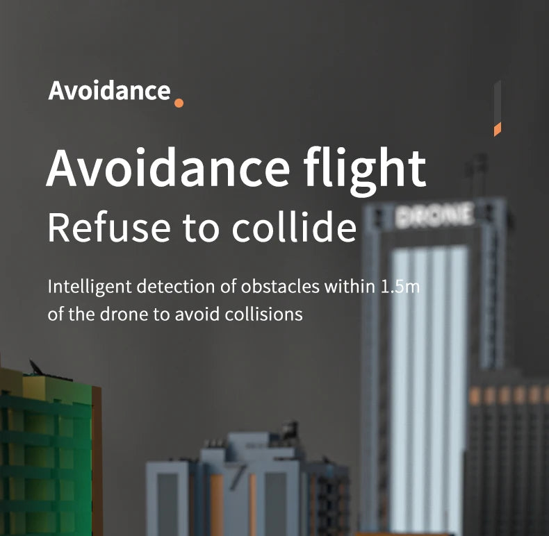 5G 8K HD Drone, avoidance avoidance flight refuse to collide intelligent detection of obstacles within