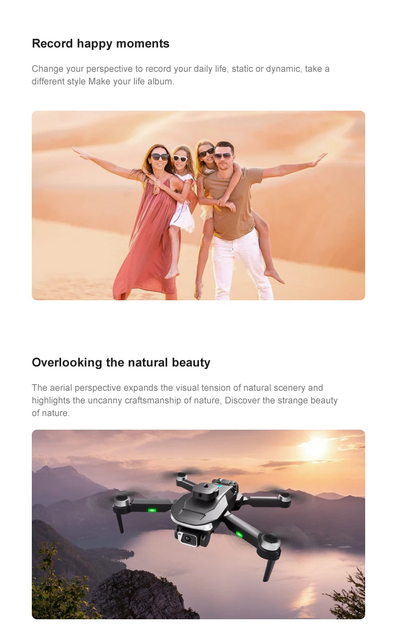 LU20 Drone, record happy moments change your perspective to record your daily life . record