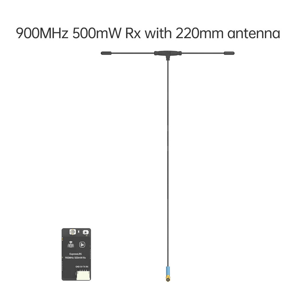 iFlight ELRS 500mW Receiver - ExpressLRS 900MHz / 2.4G 500mW RX for FPV Drone