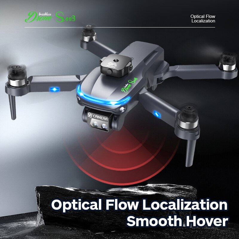 S118 Drone, buussless 8x8 Optical Flow Localization
