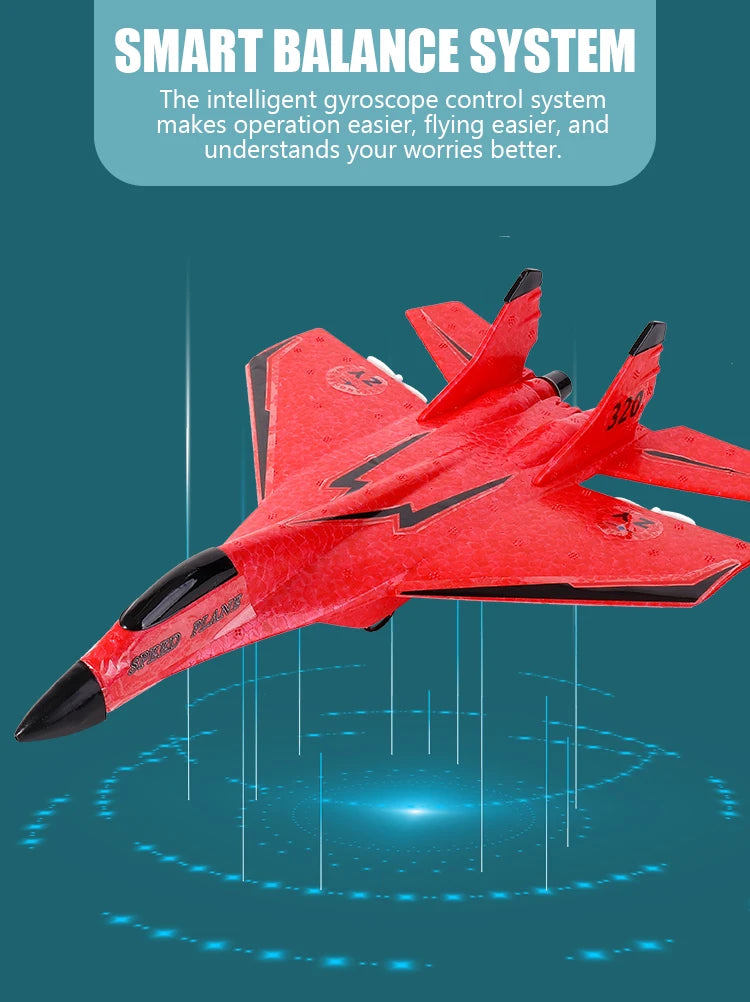 New RC Plane Glider Airplane, SMART BALANCE SYSTEM The intelligent gyroscope control system