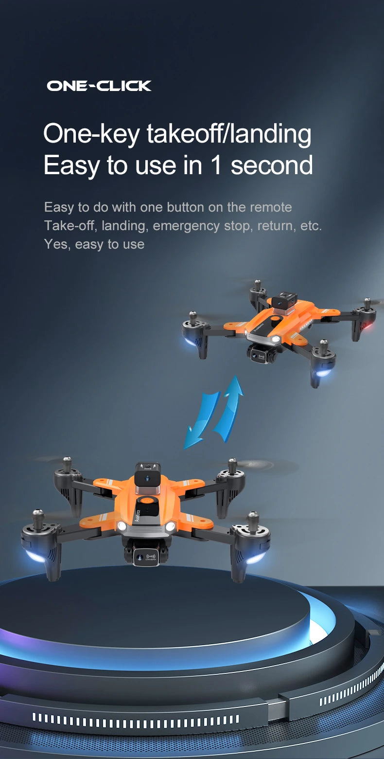 S8 Drone, one-click one-key takeoff easy to do with one button