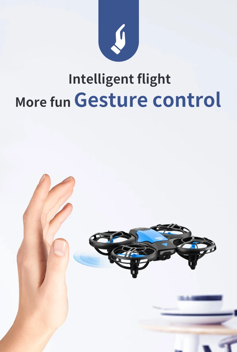 V8 Mini Drone, Intelligent flight more fun gesture