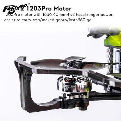 120 Pro motor with 1636 4Omm-4 v2 has stronger power, easier to