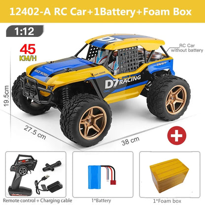 WLTOYS 12402 104311 12429 1:12 Rock Crawler RC Gari 50km/H 4WD Umeme kasi ya kasi gari mbali-barabara Drift kudhibiti watoto toy toy