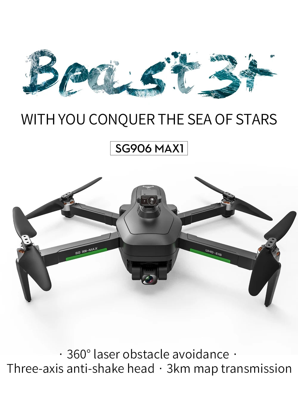 HGIYI SG906 MAX2  Drone, SG9O6 MAXI 5G 906 3608 laser obstacle avoidance 3