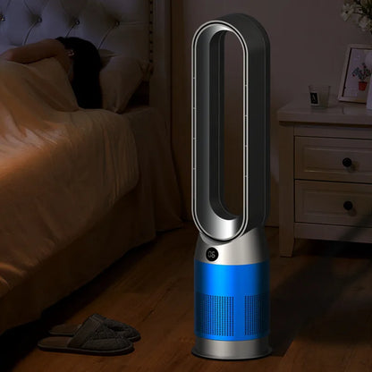 42 Inch 220V Bladeless Fan Dual-Purpose Cooling And Heating Home Silent Heater Quick Air Circulation And Purification Tower