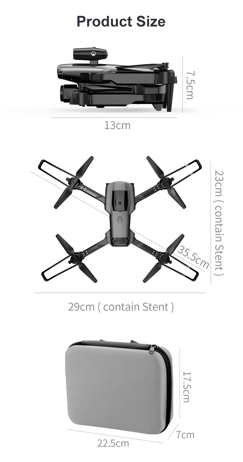 Novo 809 Drone, novo 809 drone features 4k high-definition image