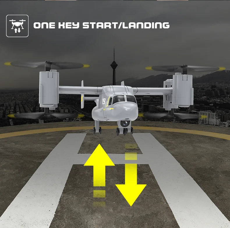 LM19 Drone, 2-in-1 drone features a function that enables it to find its way back automatically