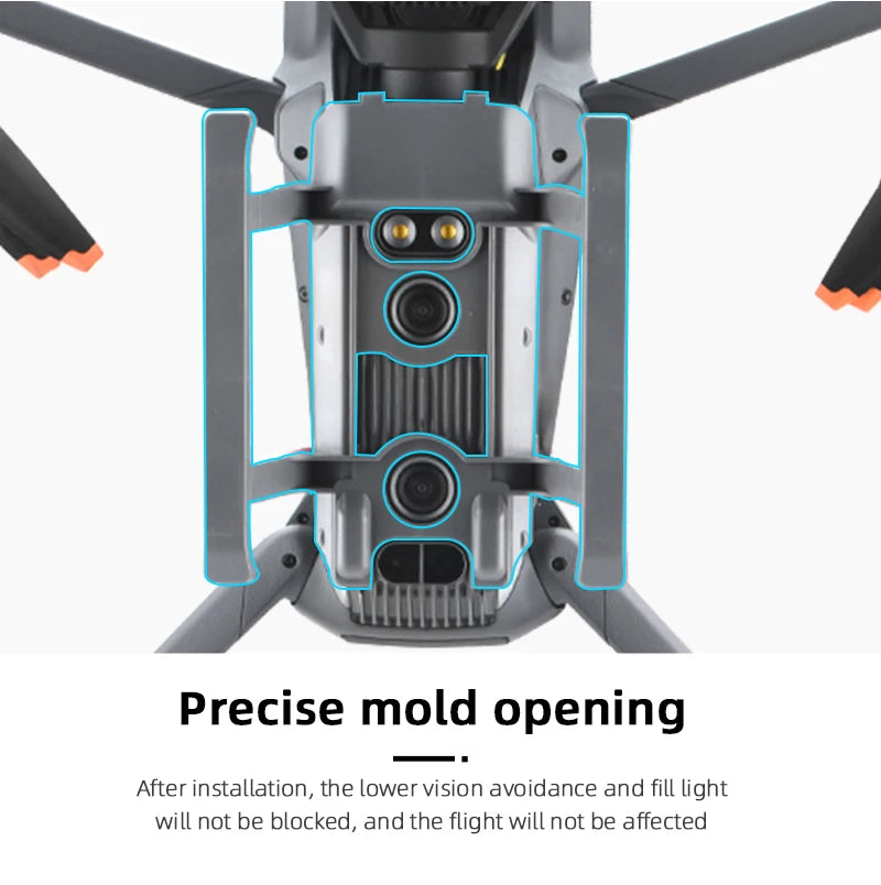 Landing Gear for DJI Mavic 3/3 Classic Drone - Height Extender Support Leg Gimbal Camera Protector Leg Mavic 3 Accessories 31 Landing Gear for DJI Mavic 3/3 Classic Drone, lower vision avoidance and fill light will not be blocked . and the flight will be affected