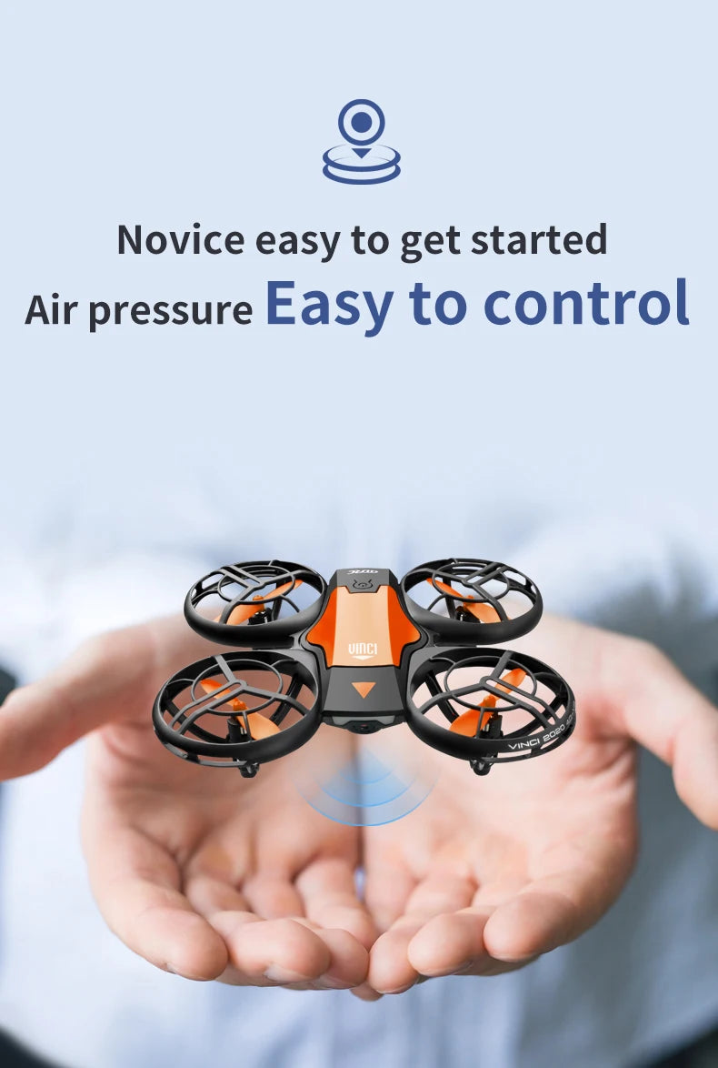 V8 Mini Drone, novice easy to get started air pressure easy to control uinci 22