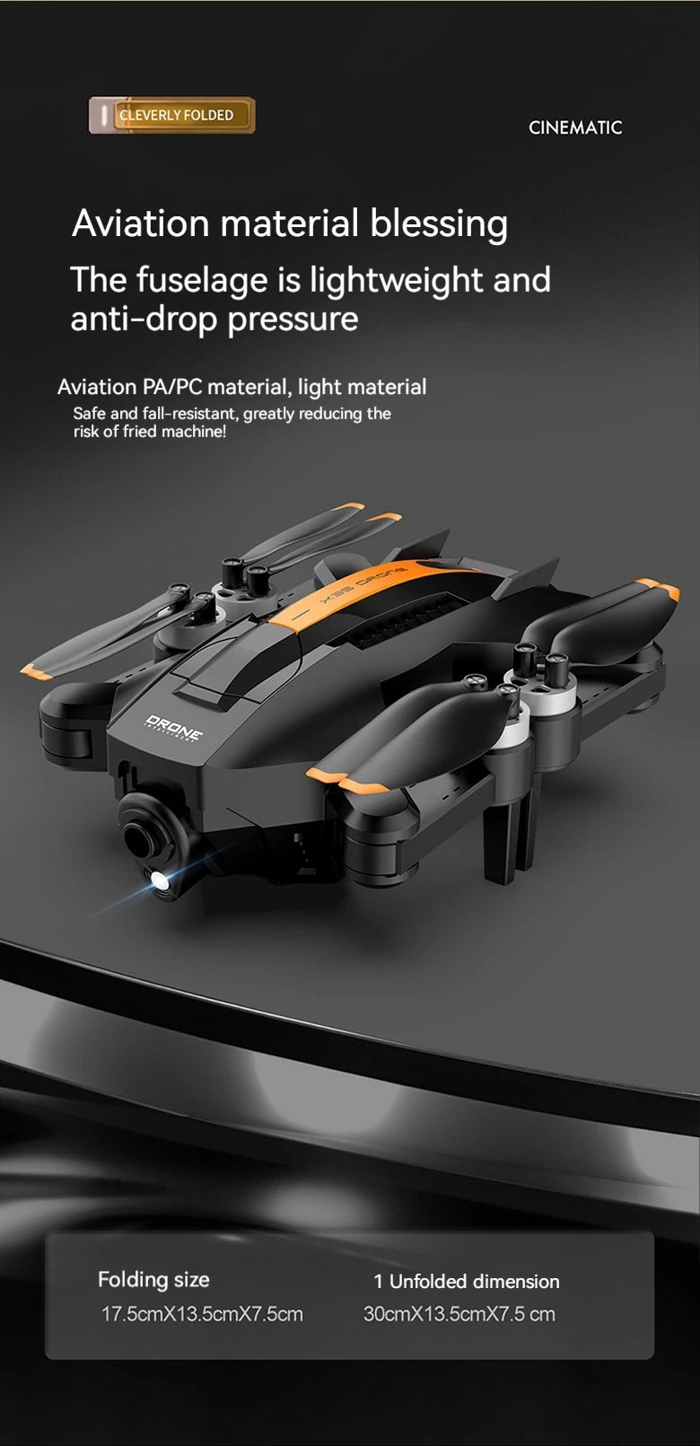 Water Bomb Drone - Optical Flow Aerial Photography Of Four Axis Aircraft Water Bomb Interactive Folding Remote Control Christmas Gift 20 Water Bomb Drone, lightweight and anti-drop pressure aviation pa/pc material .