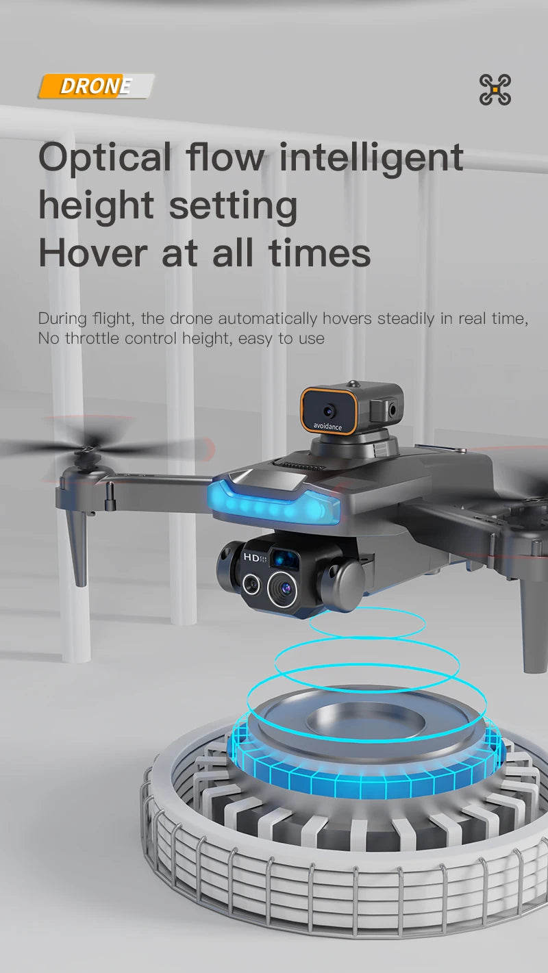 P15 Drone, drone automatically hovers steadily in real time, no throttle control height