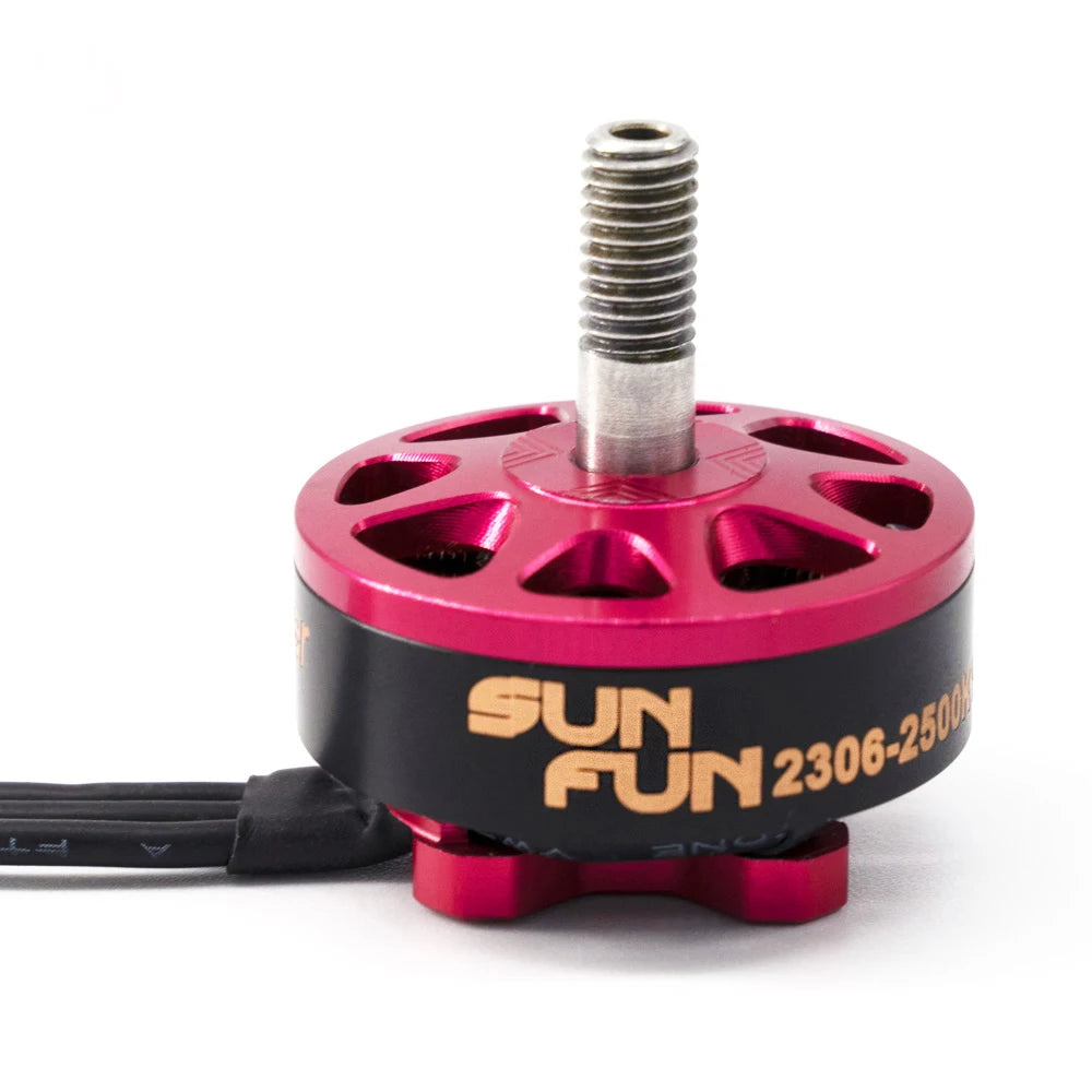 DYS SUN FUN 2306 1750/2500KV 4-6S CW Thread 5mm Shaft Brushless Motor for RC FPV Racing Drone Quadcopter Multirotor