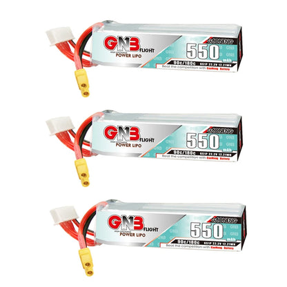 GaoNeng GNB 6S 22.2V 550mAh 90C/180C LiPo Battery With XT30 Plug