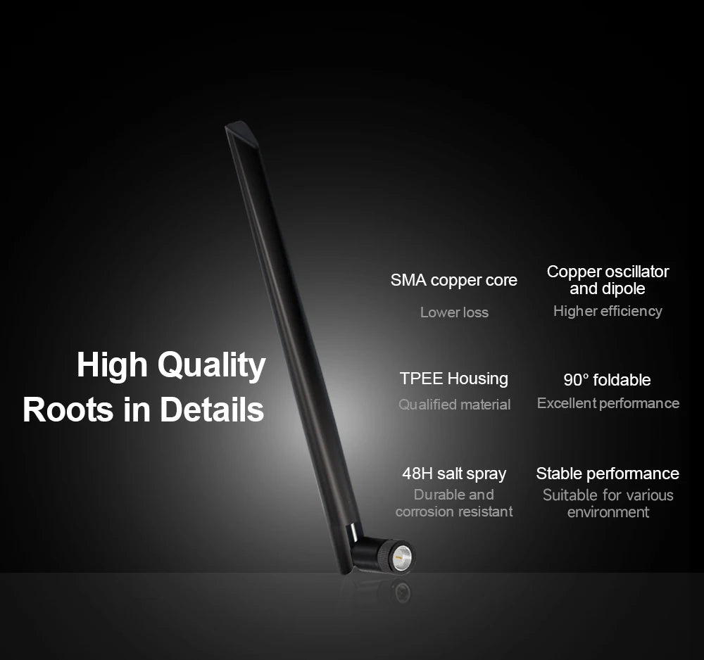 868 MHz Antenna Omnidirectional 5dBi External Antennas 868MHz SMA Male Connector Foldable Mini LoRa 868M Antenne Wireless module 23 868 MHz Antenna, SMA copper core Copper oscillator and dipole Lower loss Higher efficiency High Quality TP