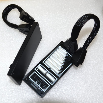 Плата розширення UP14S підтримує 6S-14S, 6S+6S до 12S. Чорна плата-адаптер для балансувальної зарядки.