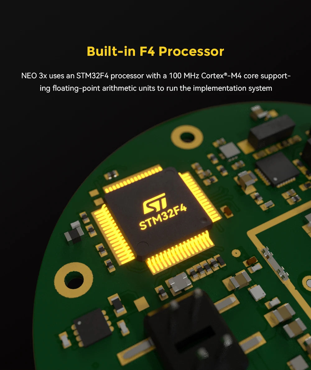 CUAV New NEO 3X GPS, Built-in F4 Processor NEO 3x uses an STM3ZF4