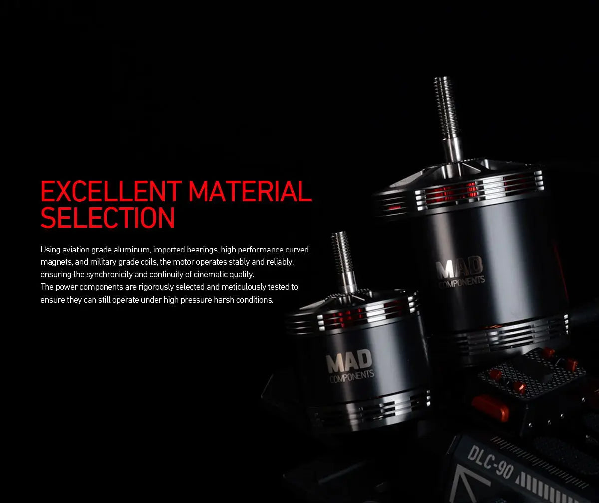 MAD CM3120 BANSHEE Brushless Motor, Reliable motor with high-quality materials for seamless performance in harsh conditions.