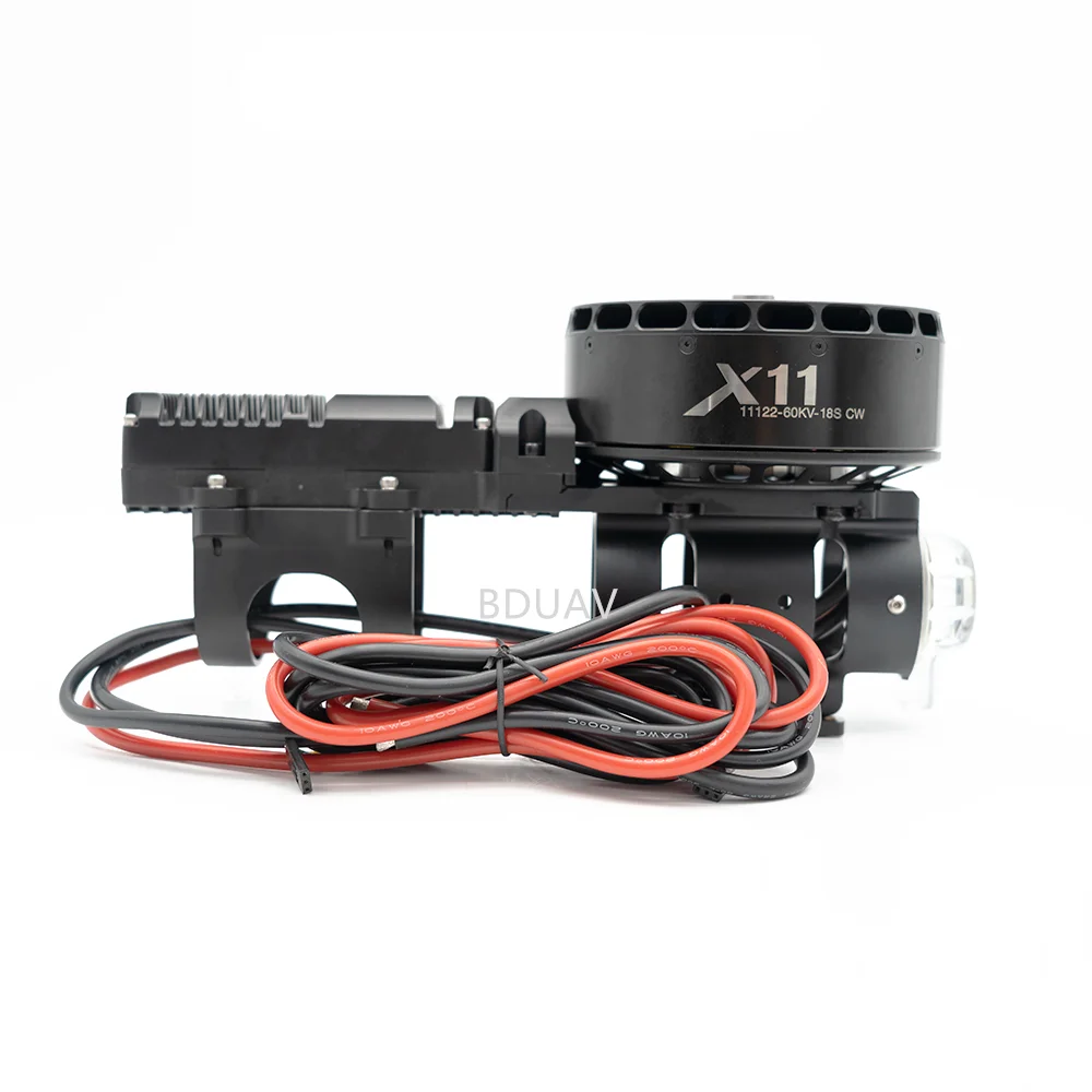 Hobbywing X11 MAX Motor, it is able to output an operating status data to the flignt controller in