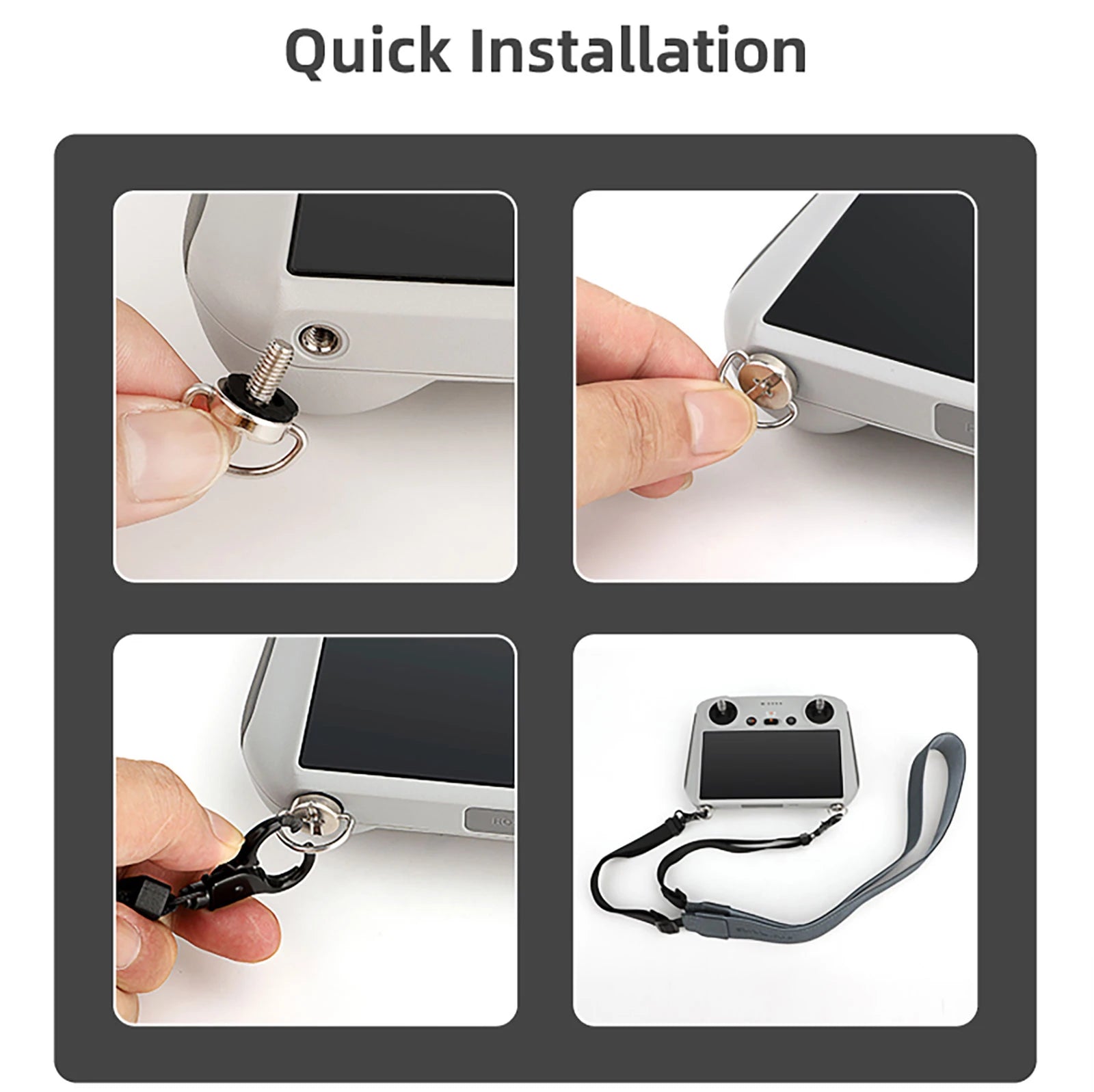 Lanyard For DJI RC/RC 2/RC Pro/Smart Controller - Adjustable Neck Strap For Mini 3 Pro/Air 2/Air 2S/Mavic 3 Pro/Air 3/Mini 4 Pro 21 Lanyard For DJI RC/RC 2/RC Pro/Smart Controller, Lanyard For DJI RC/RC 2/RC Pro/for DJI Smart Controller