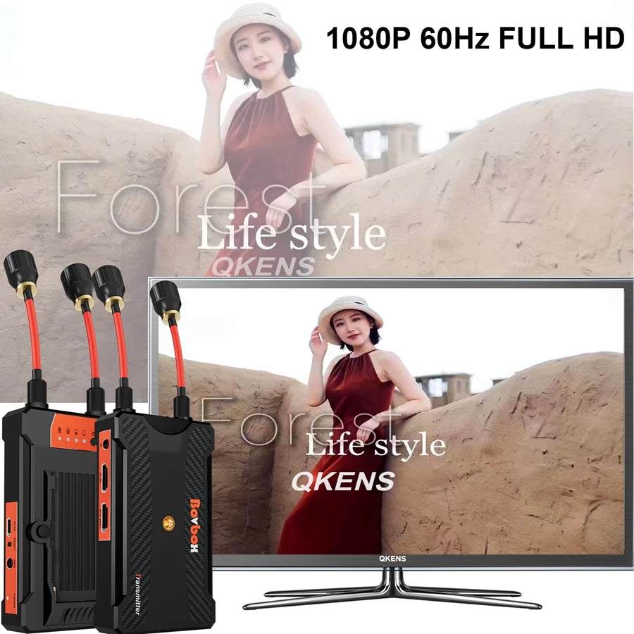 300m Long Distance Wireless Transmission, 108OP 60Hz FULL HD Forestyle OKENS Life"style QKENS 1