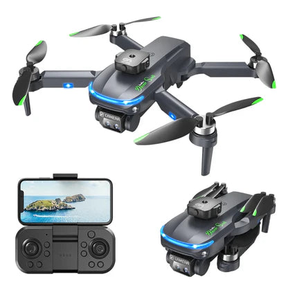 S118 Drone - Professional 8K HD Optical Flow Kamera ya Drone Vikwazo Kuepuka Drone GPS Helikopta Nne ya Rota RC Wifi FPV Toy