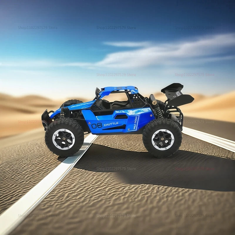 Gari la RC 1:16, Kasi ya 20Km/h, Lori la Off-Road, 2WD, Mwili wa Aloi, Umbali wa 50m, Muda wa Kuendesha Dakika 30