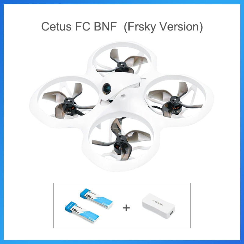 BETAFPV Cetus X - Brushless FPV/BNF Frsky Quadcopter Adjustable Camera Indoor Racing Drone ELRS 2.4G Outdoor RC Helicopter