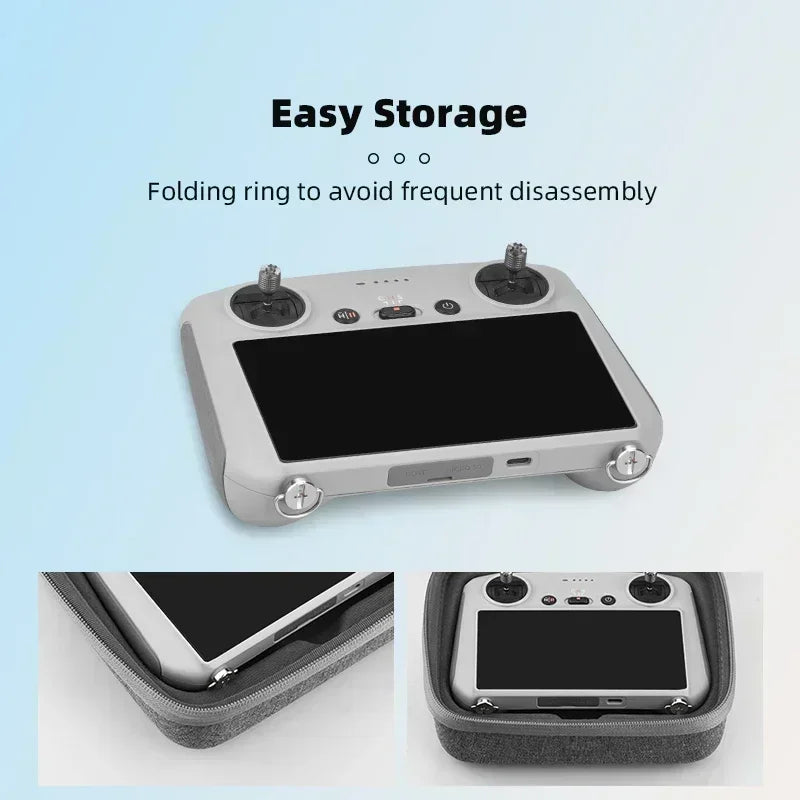 Easy Storage Folding ring to avoid frequent disassembl