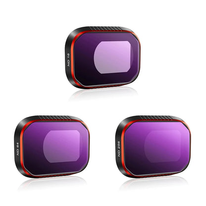 STARTRC Lens Filter Set for DJI Mini 4 Pro: ND8/16/32/64/256, UV, CPL & ND/PL, Rotatable Polarizer, Quick-Release PC Frame