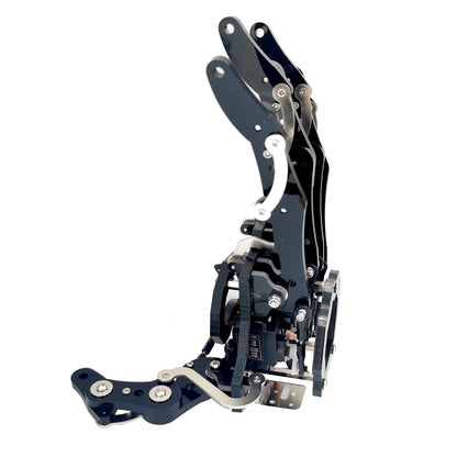 5 DOF Robot Hand Five-Finger Bionic Palm, Servo-Controlled Left/Right Assembled Gripper for Arduino/ESP32, Raspberry Pi