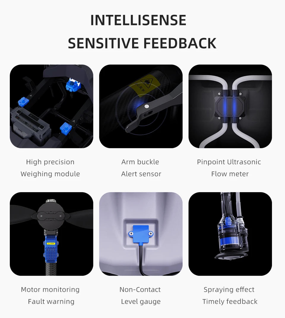 EFT Z30 30L Agriculture Drone - 4 axis 30KG 30L Agricultural UAV large capacity pesticide spraying aircraft Automatic seeding for spraying fruit trees 35 EFT Z30 30L Agriculture Drone, INTELLISENSE SENSITIVE FEEDBACK Arm buckle Arm buckle Ultra