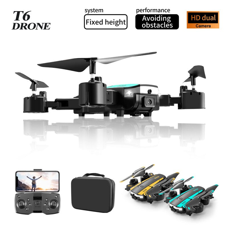T6 Drone, System performance T6 Avoiding HD dual DRONE Fixed height obstacles